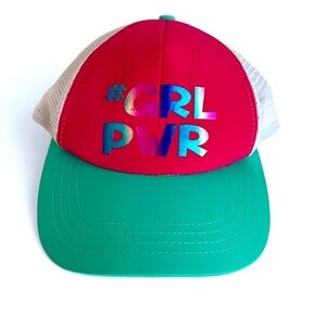 Girls # GRL PWR baseball hat SZ OS